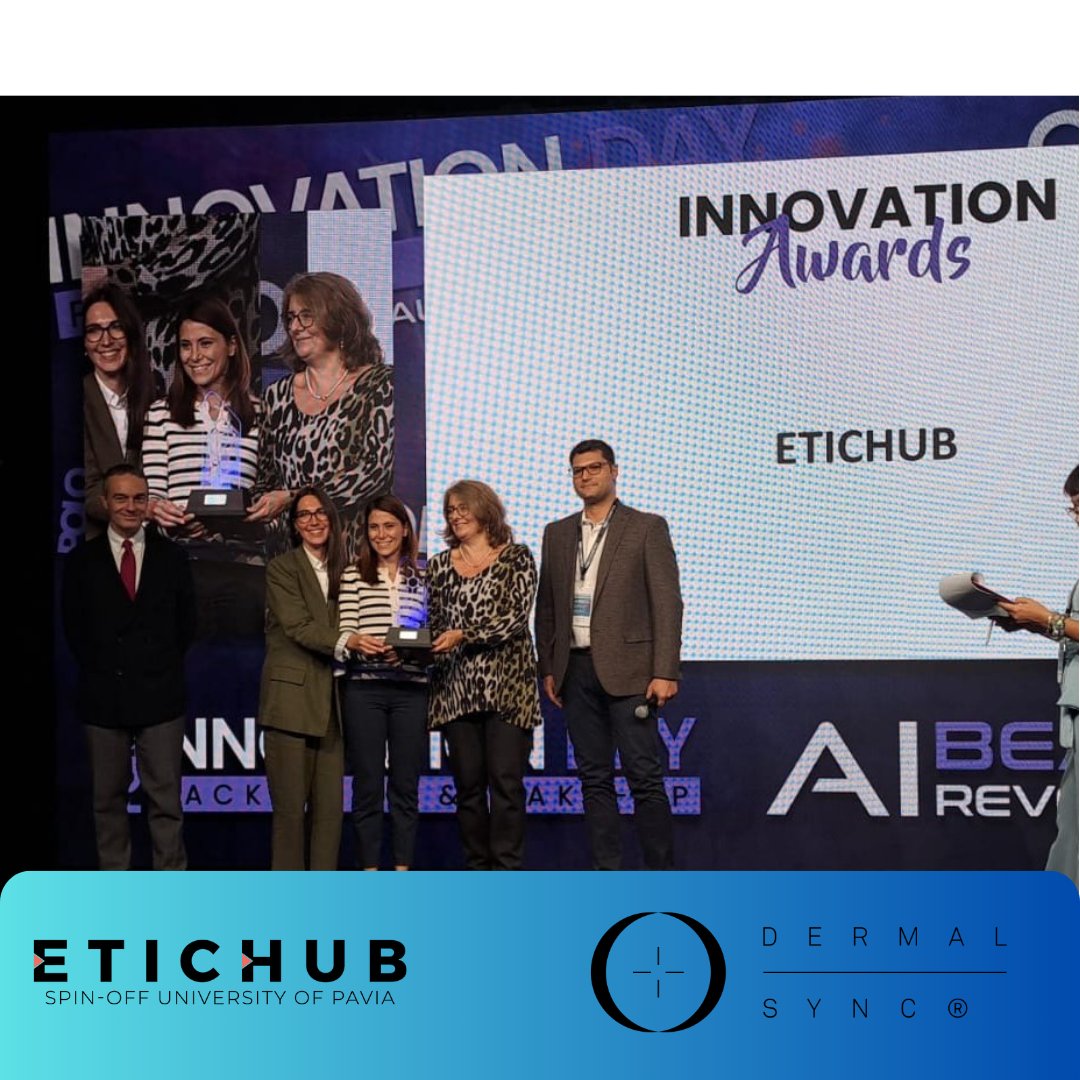 Etichub vince il premio Best Innovative Product al Polo Innovation Day con la tecnologia Dermalsync®